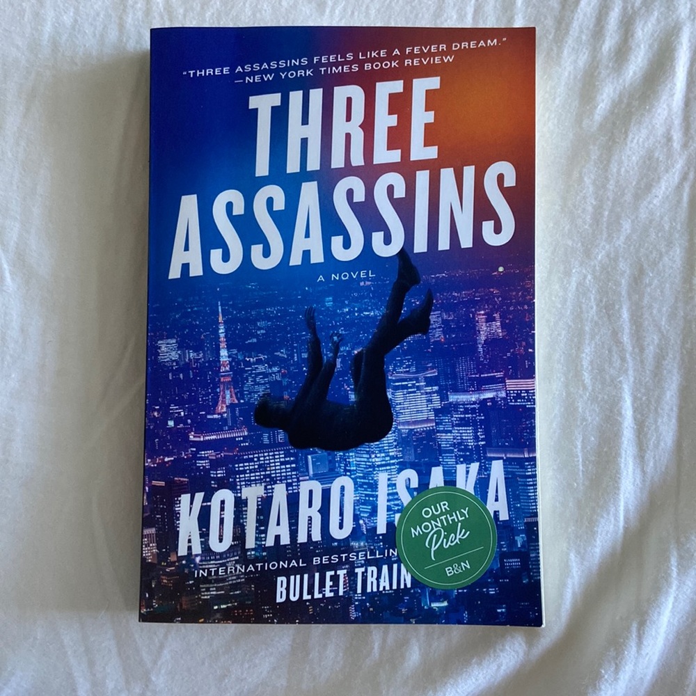 New York Times Book Review Editors’ Choice Pick:Three Assassins by Kotaro Isaka